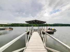 Hot Tub, Dock & Views: Waterfront Home in Cadiz!