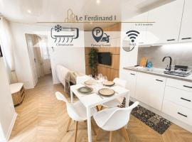 Le Ferdinand, Gare 5 min, Clim, Parking gratuit, hotel Roanne-ban