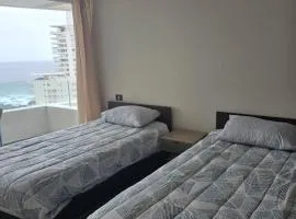 Perfecto departamento frente al mar para 4 - 6 P