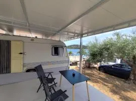 Camper with private toilet and kitchen 3