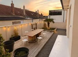 Belle maison avec jardin expose plein sud proche centre ville