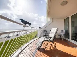 Exklusive Ferienwohnung am Südstrand mit Panoramabalkon & Meerblick Wohnung 92