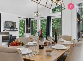 Le Wapiti de Portneuf - Chalet avec spa privé en forêt à Pont-Rouge - Resort près de Québec