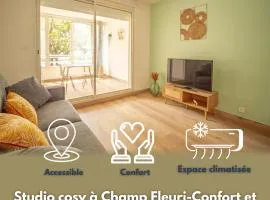 studio cosy - champ fleuri