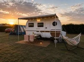 Esther at Three Lakes Boutique Caravan Stay