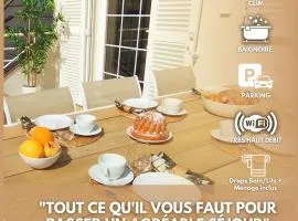 Vignes & Tropiques - Terrasse - Wifi - Clim - Parking