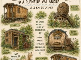 hébergement insolite, hotel a Pléneuf-Val-André