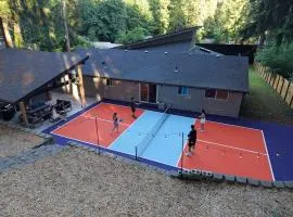 Pickleball Court Pool Table Fire Pit Private