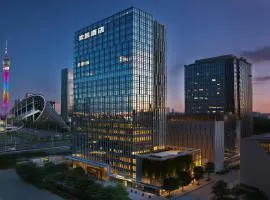 From k Huankai Hotel Pazhou Exhibition Center Canton Tower Pearl River