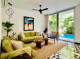 SolVanya by evaddo 2BHK Luxury Villa with Private Pool in Siolim, hótel í Siolim