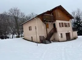 House surrounded by creek