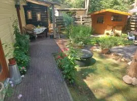 Chalet rand Veluwe in het bos, tegen de heide aan en nabij de IJssel