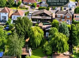 MEDWAY VIEW LUXE HOUSE in Maidstone City Centre with Parking