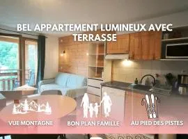 Bel appartement au pied des pistes avec terrasse ensoleillée - Pelvoux-Vallouise