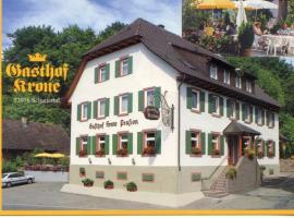 Gasthof Pension Krone, hotel in Schuttertal