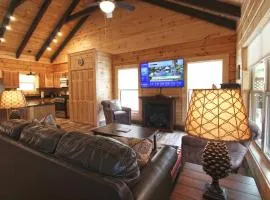 Magical Memories Brand New Veranda Level Cabin Overlooking Pond in Heart of Bryson City