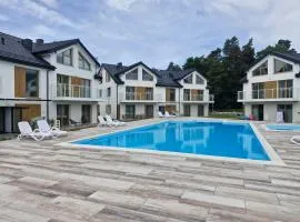 Apartament Cichy Zakątek, Łebska Osada, basen, parking