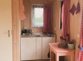 Pipowagen op Camping de Portlander