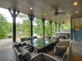 Waterfront Lake Keowee Home w/ Hot Tub & Views!