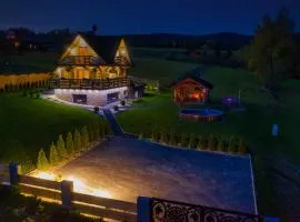 Domek DeLuxe Spa z sauną i jacuzzi- Nowy Targ blisko Zakopanego i Białki Tatrzańskiej