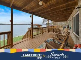 Lakefront retreat with private dock and water toys