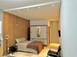 Garagem, Pátio Privativo - Apartamento Completo Moderno
