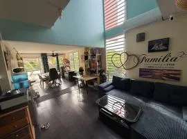 Bright family duplex with terrace Le Gosier