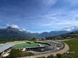 T3-Parking Privé - vue montagne - Centre St-Gervais