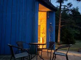 Lovely blue blue house in Saaremaa