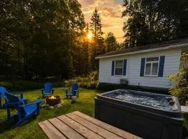 Nature Chalet with Private Spa & Firepit