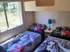 Mobil home à la campagne