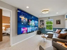 Epic 140 inch TV Wall Game Consoles Galore