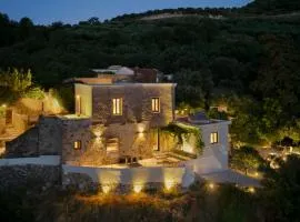 Restored Cretan Stone Villa with Heated Plunge Pool & Sea Views