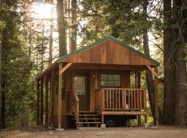 Snowflower Camping Resort Cabin 3, hotel with parking in Emigrant Gap