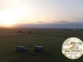 Romney Marsh Huts by Bloom Stays