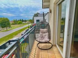 80 m2 Rootfop Apartment with Balcony & Free Parking