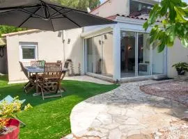 Dunae, villa T3, jardin privatif, piscine, wifi