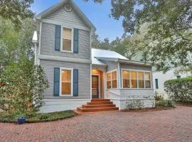 Centrally located home with enclosed yard grill high ceilings smart TVs & AC