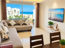 Sidi Rahal Beach Blue View, Beach & Pool & sea