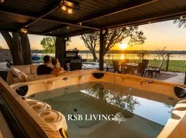 Lakefront Luxe 5BR 2Bath Home with Pool & Hot Tub