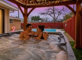Serene 5BR 2BA Winter Home with Hot Tub & Fire Pit