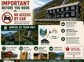 Myrdal Fjellstove، فندق في ميردال