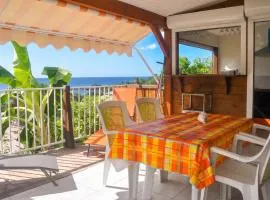 Bungalow confortable à Bouillante avec vue sur la mer