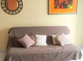 Appartement charmant à Saint-Denis avec vue sur la mer - 43 m²
