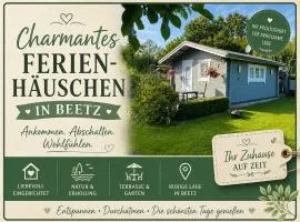 Charmantes Ferienhäuschen in Beetz - in 5 Minuten am See und im Wald