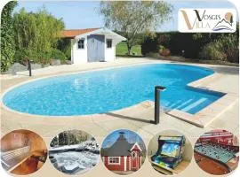 Villa 200m2 avec PISCINE chauffée & SPA & sauna & kota-grill