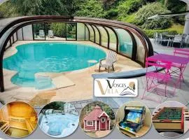 Villa 250m2 avec PISCINE chauffée & SPA & kota-grill & sauna