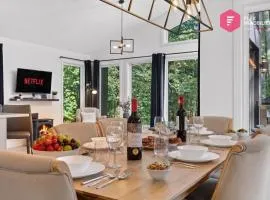 Le Wapiti de Portneuf - Chalet avec spa privé en forêt à Pont-Rouge - Resort près de Québec