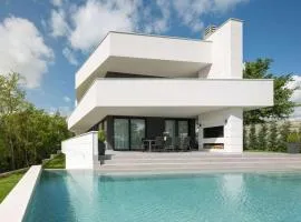 55 with pool and spa