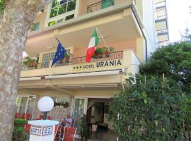 Hotel Urania โรงแรมที่Rivabellaในริมินี